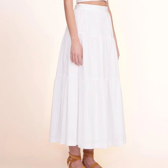 STAUD Sea Skirt - White - Picture 2 of 5